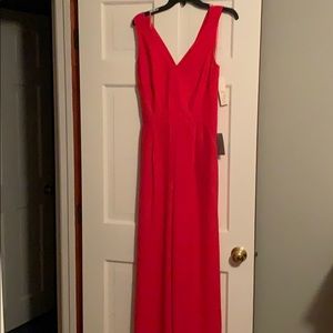 Eliza J pink jumpsuit